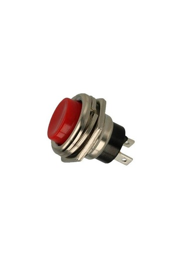Metal Buton Mini Kırmızı