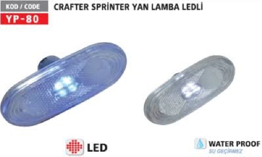Sprinter-Volkswagen Craft LED'li