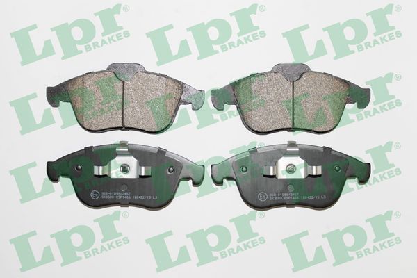 On Fren Balatasi(Tk) Renault Megane 3 10> Grand Scenic 3 10> Laguna 3 07> 1.2 Tce 1.4 1.5 Dci 1.6 Dci 2.0 Dci | LPR 05P1466 | OEM 410600032R 410600629R 410602933R
