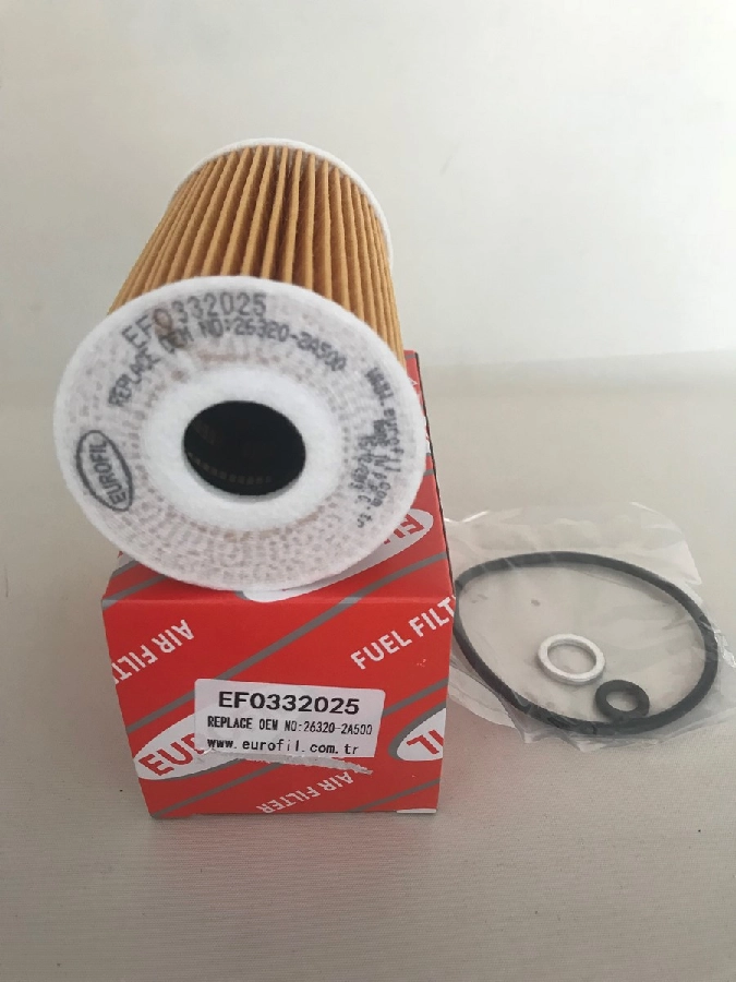 Yağ Filtresi Ekolojik (Kağıt) Hyundai Tucson 2 1.7CRDİ 2015 ve sonrası İ20 1.4CRDİ 2009 ve sonrası Kia Ceed 1.6CRDİ 07 | OEM EFO332025