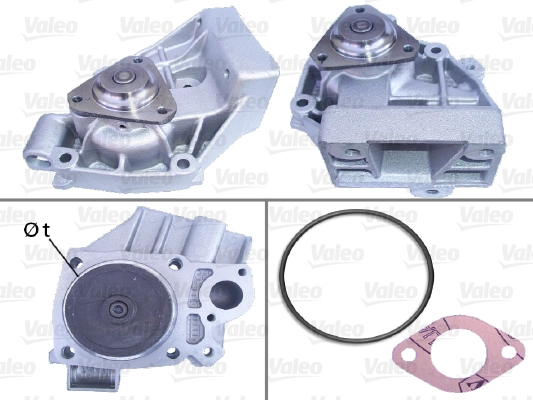 Devirdaim Su Pompasi Boxer Jumper Ducato 2.5 2.8D 2.8TD 2.8HDI 98>06 | VALEO 506514 | OEM 1201C9 1201C9 1201F8 1201H5 1201F8 1201H5