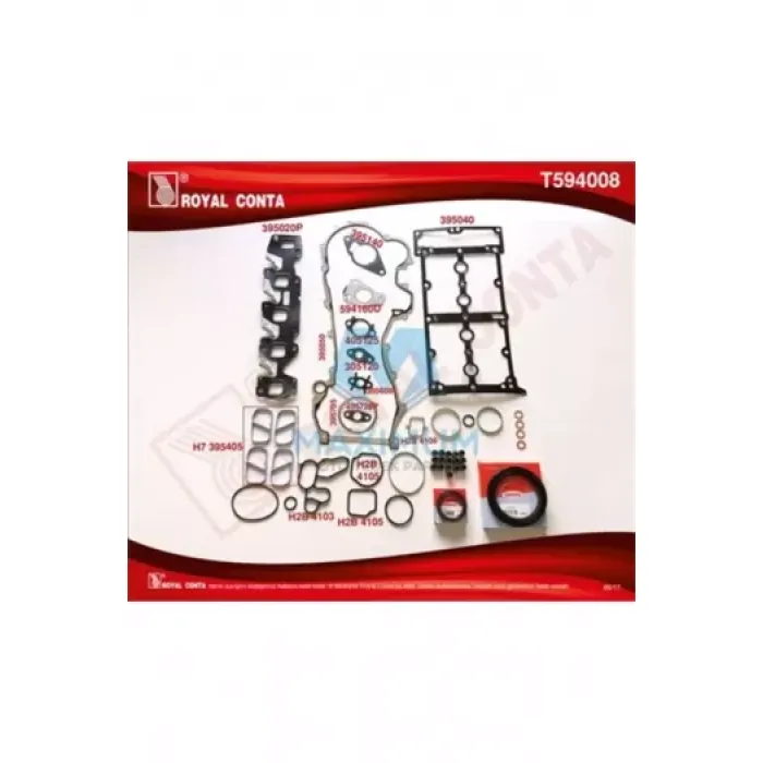 Motor Takim Contasi REINZ&CORTECO Keceli Reinz SUBAP,LASTIKLI (Skcsiz) Doblo III Punto Fiat 500 09 | ROYAL T594008 | OEM 71753763 71753763 71753908 71753908