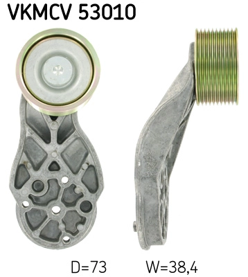 Avare Kasnak Renault Magnum Dxi 440-480 09> 460-500 06> / Volvo Fh 400/440/480/500/520 05> 73×38.5 Mm | SKF VKMCV 53010 | OEM 7420521447 7421153968 7421393207