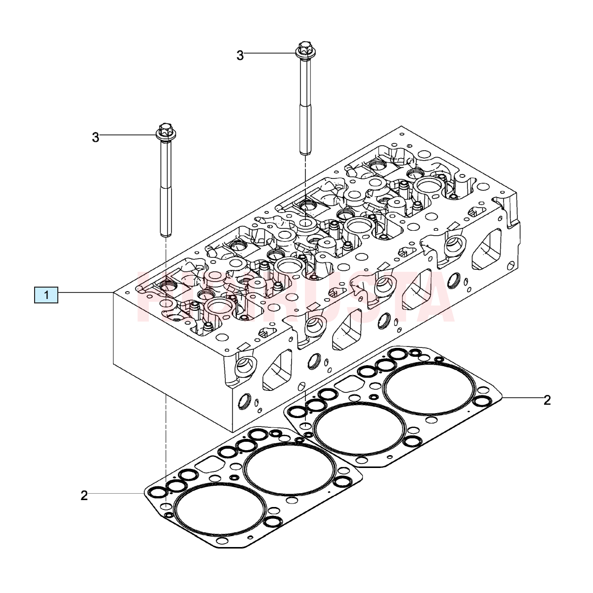 Silindir Kapağı D0834 | OEM 51031006274
