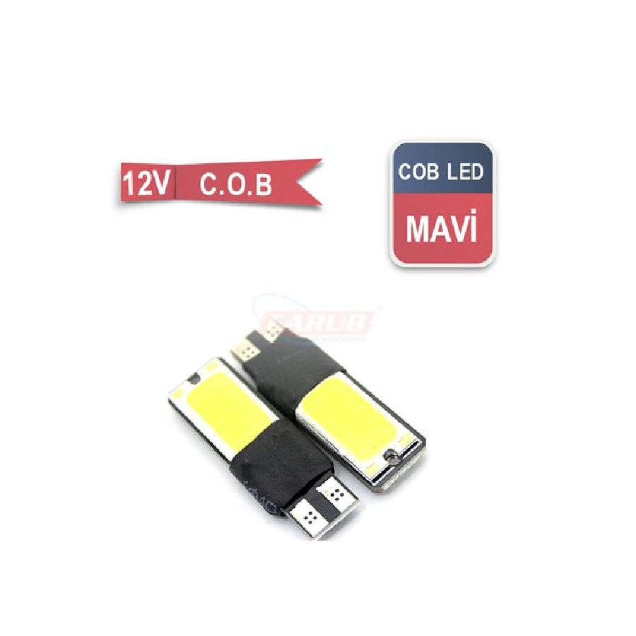 Ampul 12V T-10 C O B Mavi CANBUS | OEM BR0405529