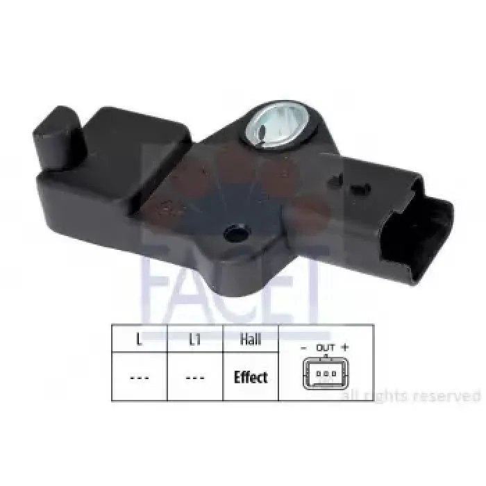 Krank Mil Sensoru 407 307 Scudo 3 Expert 3 308 3008 607 C5 C6 C8 Jumpy 3 DW10BTED4 2.0HDI 16V | FACET 9.0524 | OEM 9643695780