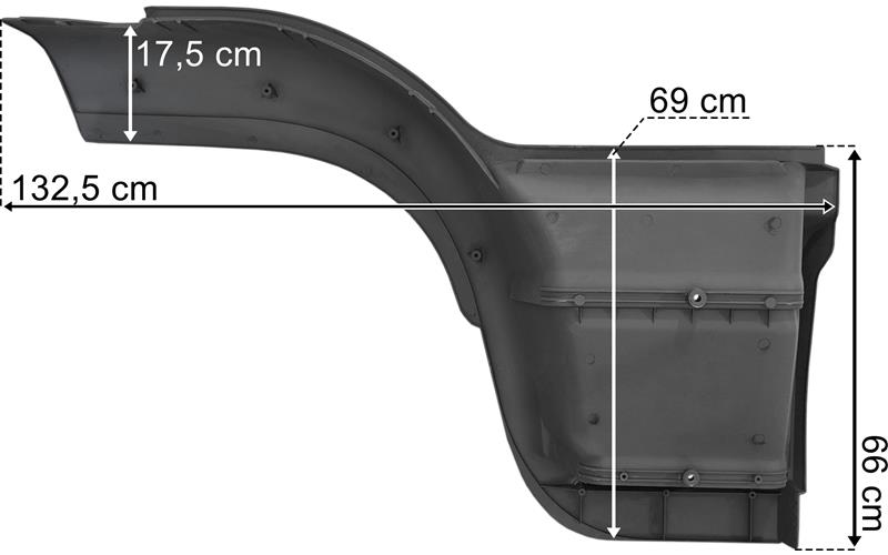 Basamak Yuvası Iveco Tector 130-15-180 Sol | OEM 504054941