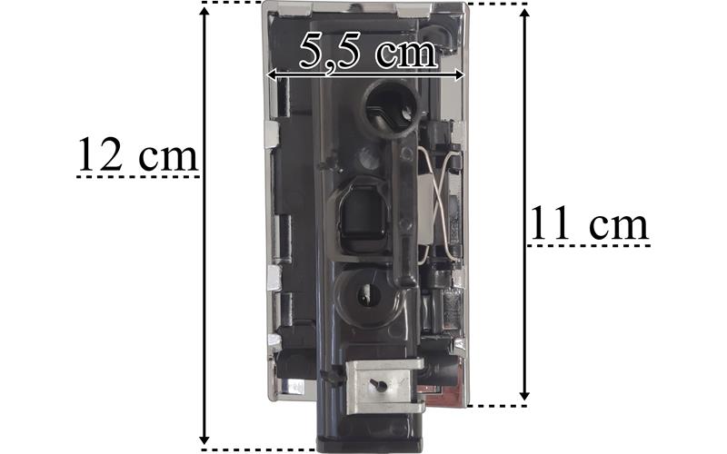 Far Kenar Kapaması Actros MP4 Sağ (Nikel) | OEM 9608807463