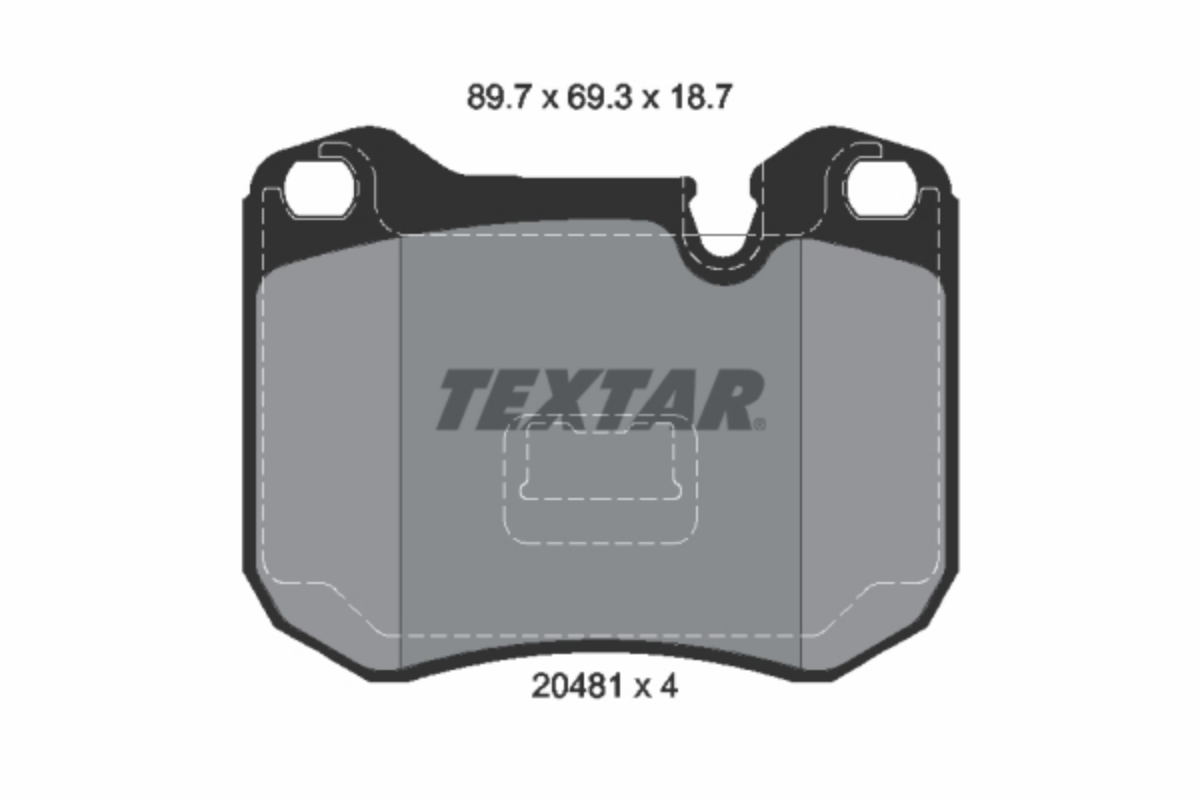 Fren Balatası Arka Porsche (Diskli) | OEM 477698155