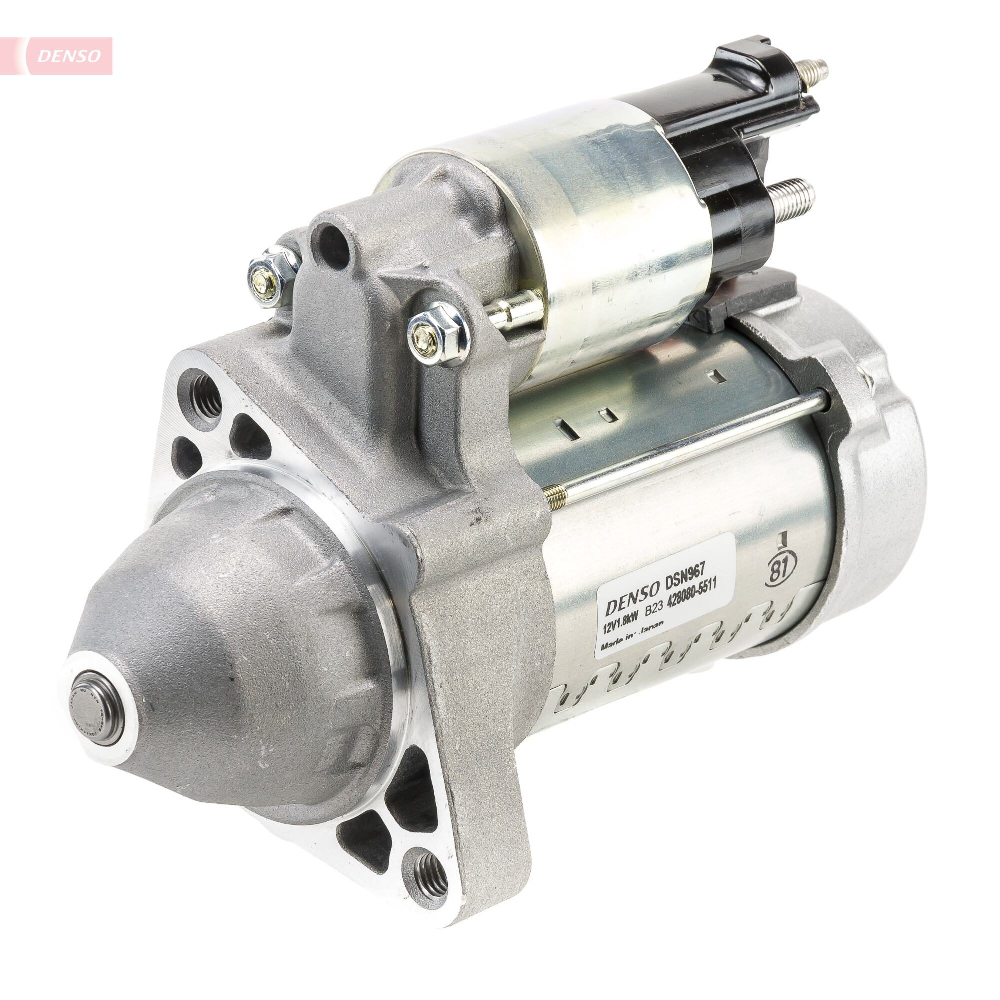 Mars Motoru (12V 1,8KW 12 Dis) X204 08>15 W204 08>14 C218 14>17 W212 09>15 C207 10>16 Vito W639 10> Sprinter 06> | DENSO DSN967 | OEM A0061514501