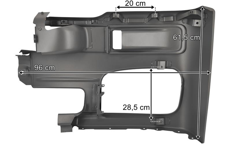 Tampon Axor Y.m Sağ (4140 - Saç) | OEM 3758802170