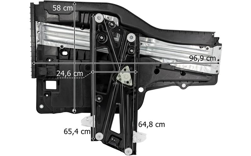 TGS TGX Cam Krikosu Sağ | OEM 81626456040