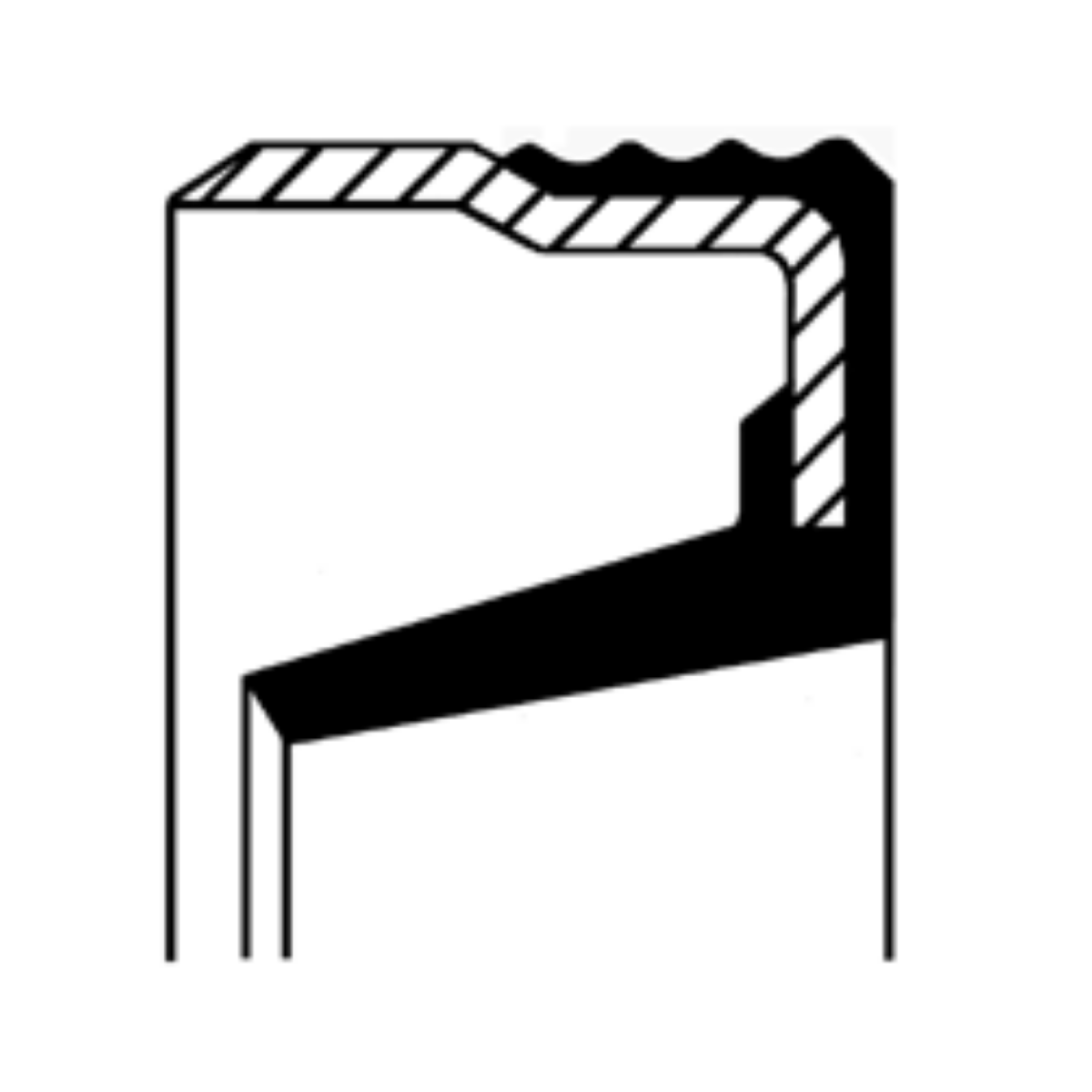 Keçe 125X180X12 | OEM 0750112251