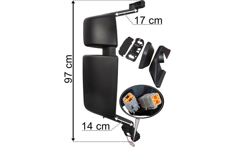 Ayna Scanıa 7 Seri Sağ | OEM 2558091