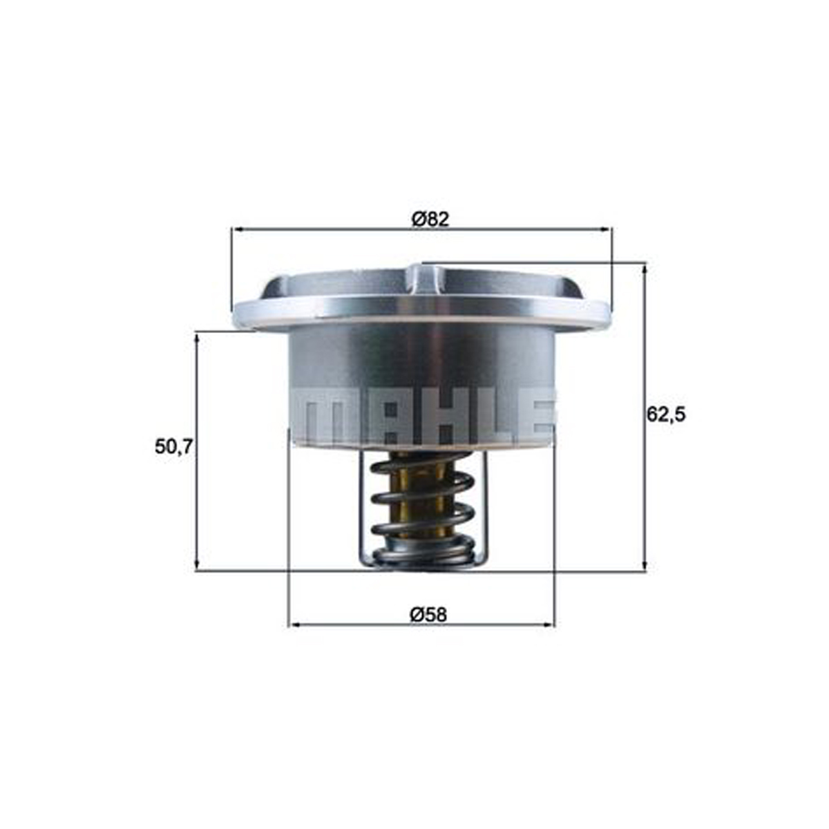 Termostat 75°C Renault Midlum DXI-Deutz | OEM 04911830