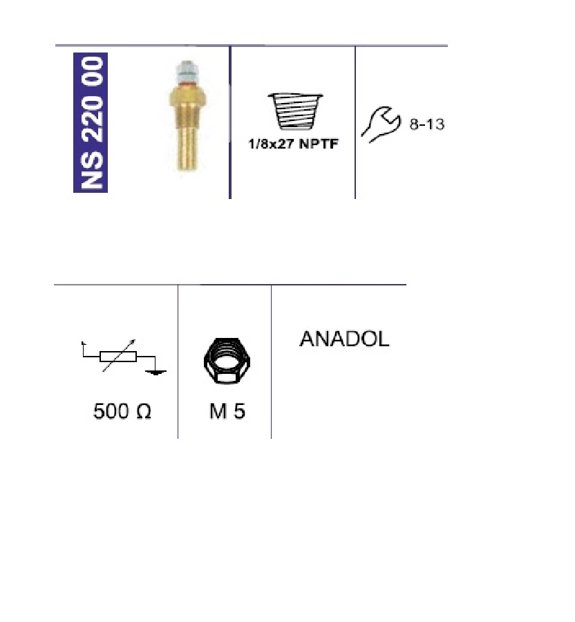 Müşür Hararet - Anadol Hararet Müşiri | OEM NS22000