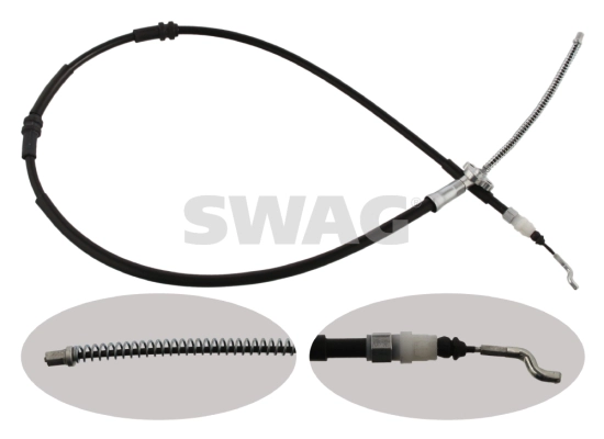 El Fren Teli Arka Sag / Sol Amarok Pikap 10> (1596 / 1288) | SWAG 30936711 | OEM 2H0609721A 2H0609721A 2H0609721B 2H0609721D 2H0609721B 2H0609721D