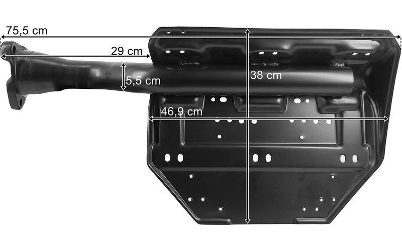 Çamurluk Kolu Sacı Scania Sağ | OEM 1358316