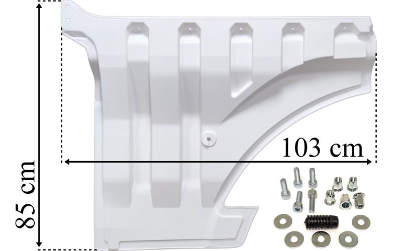 Ayakkabılık TGX Euro 6 Sol | OEM 81626100080