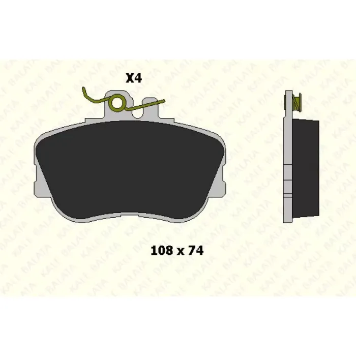 Fren Balatasi On C-Class W202 94>00 S202 96>01 | KALE B 21439 203 24 MSH | OEM A0024202120