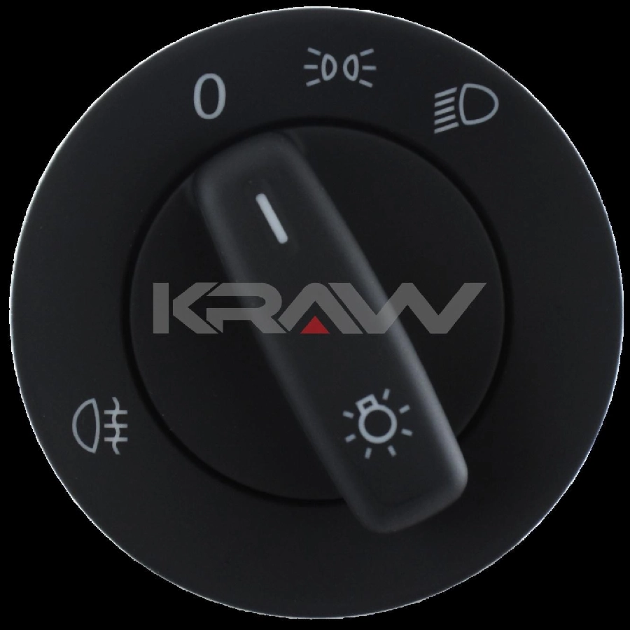 Far Açma Kapama Anahtarı Golf V Passat Caddy T5 Tek Sıslı (Pin 10) | OEM AN-462