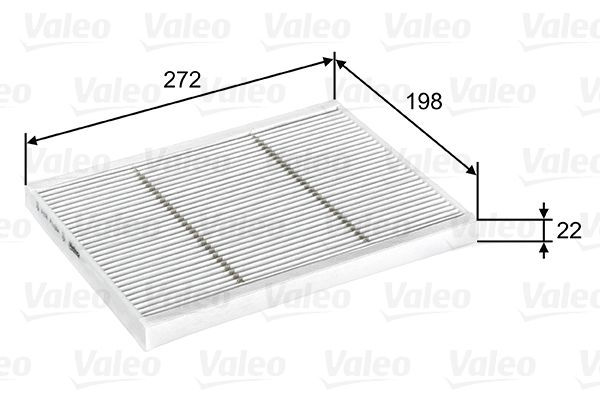 Polen Filtresi Volvo FH II FH 13 420 460 500 541 / FH 16 550 650 750 / FM Fmx II C-K-T Seri 13> | VALEO 716067 | OEM 82354791 82354791 82354791 23515346 7423515403 23515346 7423515403