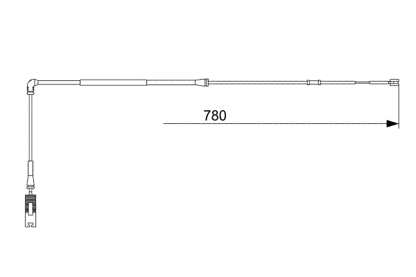 Balata Fisi On Range Rover 02-09 3.0-3.6-4.4-5.0 | BOSCH 1987473009 | OEM SEM000010 SEM000010 SEM000011 SEM000012 SEM000011 SEM000012