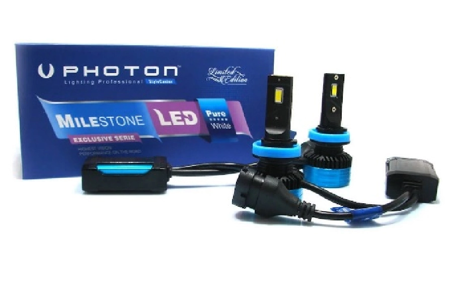 LED Far Ampulü (Takım) Mılestone H8, H9, H11, H16 Lımıted Edıtıon Set | OEM ML2659