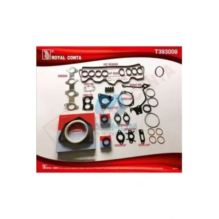 Motor Alt Takim Conta Fiat Bravo II 1.9D 07>14 Doblo 1.9D JTD 01> Idea 1.9 JTD 04> Stilo 1.9 D 05>08 Alfa Romeo 156 147 1.9JTD 01>10 Opel Zafira B 05>10 Vectra C 04>09 Astra H 05>10 Saab 9-3 1.9 Tid 04>15 | ROYAL T393008 | OEM 71715699 71715699
