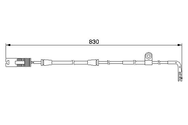 Fren Balata Fisi On Bmw E39 | BOSCH 1987474958 | OEM 34352229018