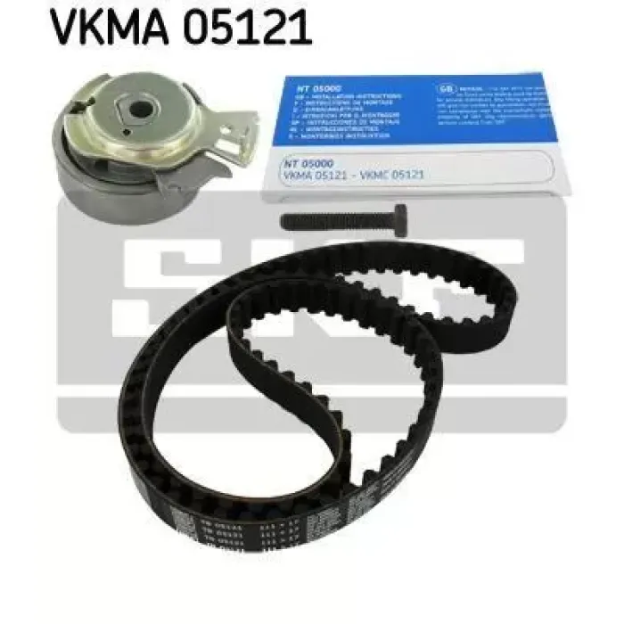 Triger Seti Astra F 92>98 Corsa B 93>02 12NZ - X12SZ - 14NV - C14NZ - X14NZ - 14SE - C14SE - X16SZ - C16NZ Vectra A 89>95 16SV Meriva A 03>10 Z16SE Vectra B 96>02 X16SZR | SKF VKMA05121