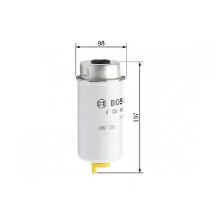 Mazot Filtresi Transit V347 2.2TDCI / 2.4TDCI 110PS / 115PS / 130PS / 140PS 3.2TDCI 200PS 06>12 | BOSCH F026402079 | OEM 6C11 9176 AB 1685861 1685861