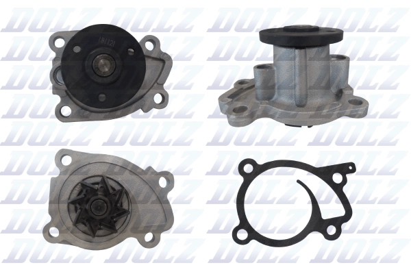 Devirdaim Pompasi Nissan Qashqai 1.2-1.6 2007-> Juke 1.2-1.6 2010-> Note 1.6 2006-> Docker Logan Sandero 1.2 2012-> Captur Kadjar Megane Clio 1.0 1.2 2012-> | DOLZ N151 | OEM 21010ED00A