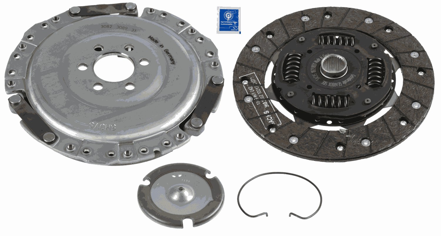Debriyaj Seti (Rulmansiz) Golf IV Bora Leon Toledo 1,6 16V Azd Bcb 01>06 | SACHS 3000 846 301 | OEM 036141015N 036141015N 3000846301 3000846301