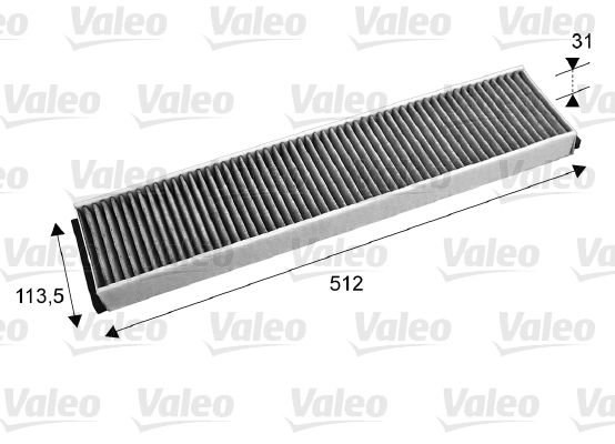 Polen Filtresi Mondeo 92>07 Jaguar X Type 03>09 Cougar 98>00 Karbonlu | VALEO 715674 | OEM 1S7H 19G244 AC 1119616 C2S16860 19G244 1119616 C2S16860