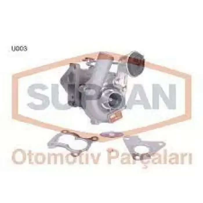 Turbo Sarj Kangoo Megane II Micra Modus Clio Logan 1.5 DCI 65HP K9K | SUPSAN U003 | OEM 7701473122