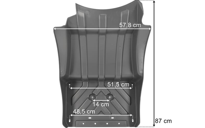 Ön Teker Arka Çamurluk Atego Euro 6 Sol | OEM 9675211501