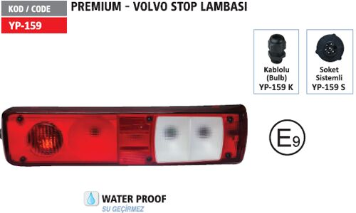 Yp Renault Premıum Stop Lambası Soketli