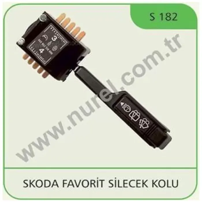 Silecek Kolu Favorit 88>95 | NUREL S 182 | OEM 115939105 115939108