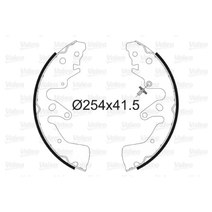 Fren Balatasi Arka Pabuc Suzuki Grand Vitara 01-> | VALEO 564107 | OEM 5320065J00 5320065J00 5320065J00000 5320065J01 5320065J00000 5320065J01