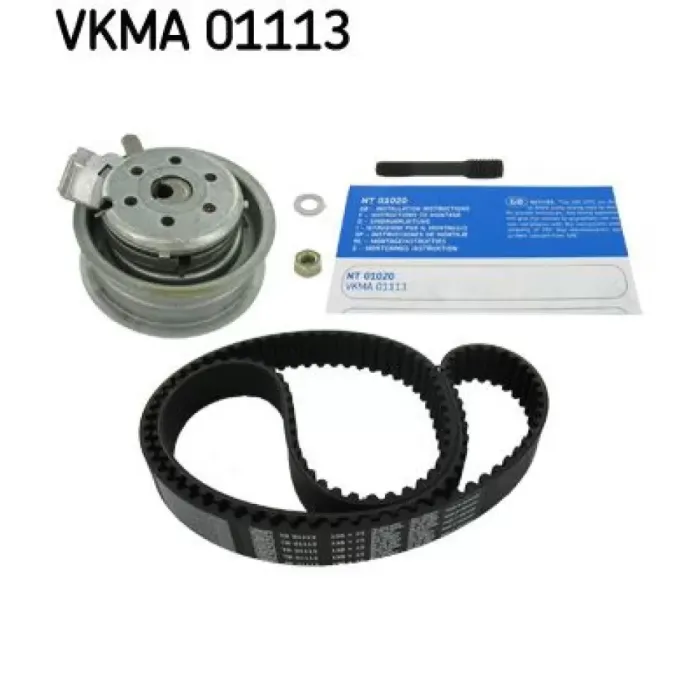 Eksantrik Rulman Kiti (Triger Seti) Golf 4 Bora A3 A4 Cordoba Ibiza Toledo Fabia Octavia 1,6 8V / 16V Akl Bse Bfq Aeh | SKF VKMA01113 | OEM 06A198119 06A198119D