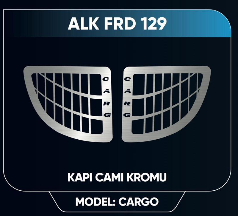 Kargo Kapı Camı Nikelajı