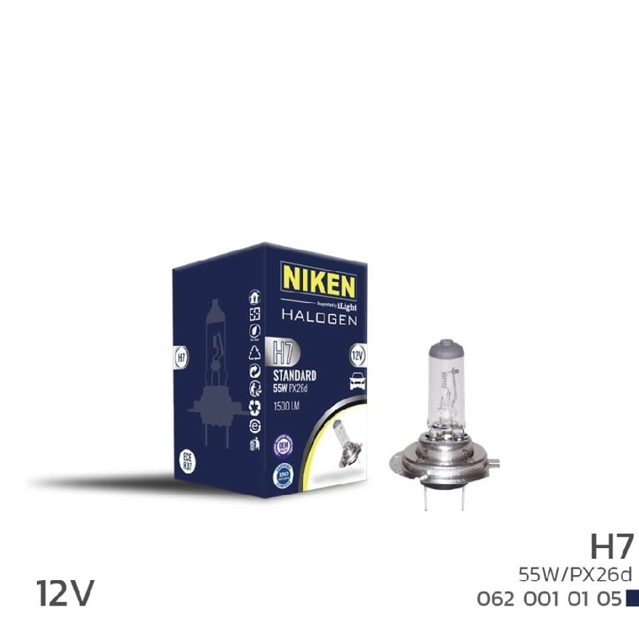 Ampul H7 55W Halojen Ampul PX26d (12V) | OEM 0620010105