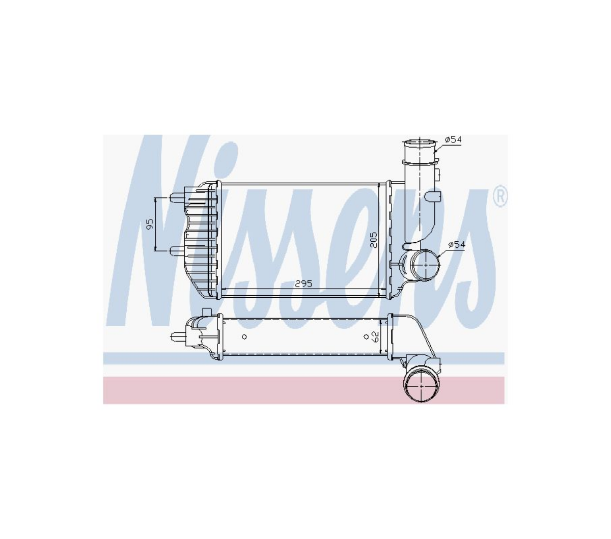 Intercooler Iveco Stralis 460, 480, 500HP | OEM 41214448