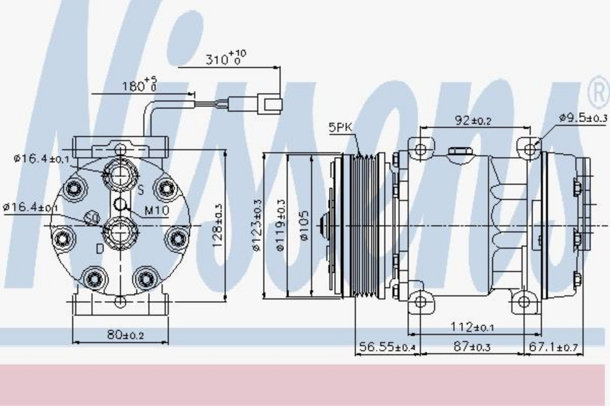 Klima Kompresörü Renault 420 Ps | OEM 5001858486