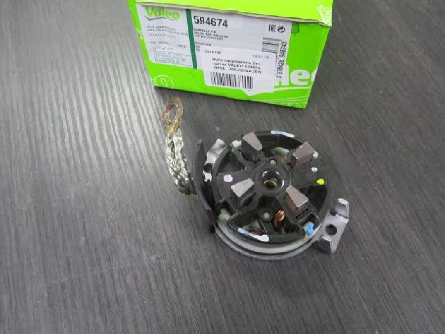 Marş Kömürü Yuvası Psx-166-167, Seat Audi Skoda Peugeot Ters Dönüş, D6GS11 Marşlarda (Uygun Kömür:PSX1 | OEM 594674