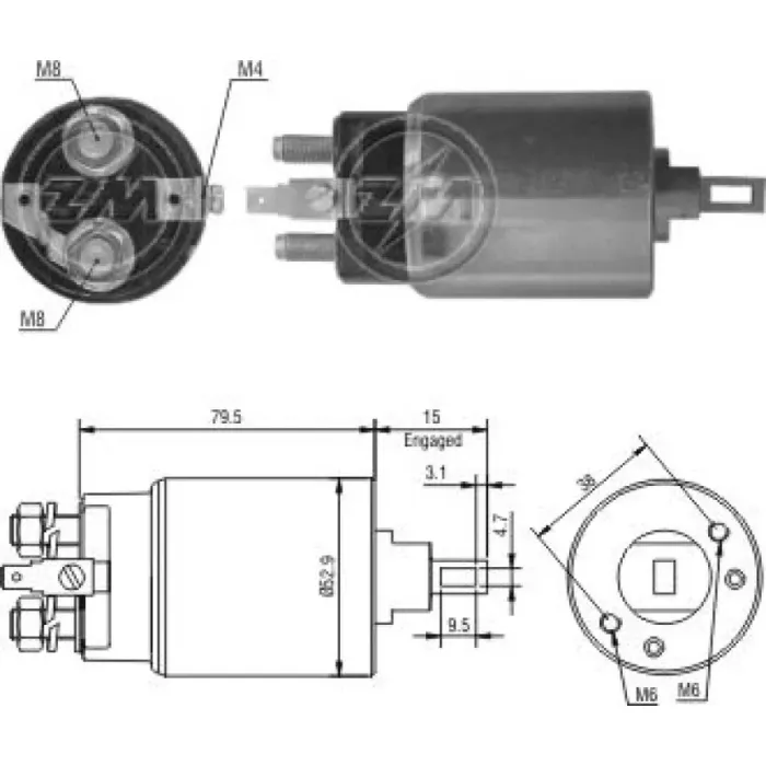 Mars Otomatigi 12V Bmc Nissan 3000 Levend | ZM 1981 | OEM 2330002N00 233000T600 2330010T01
