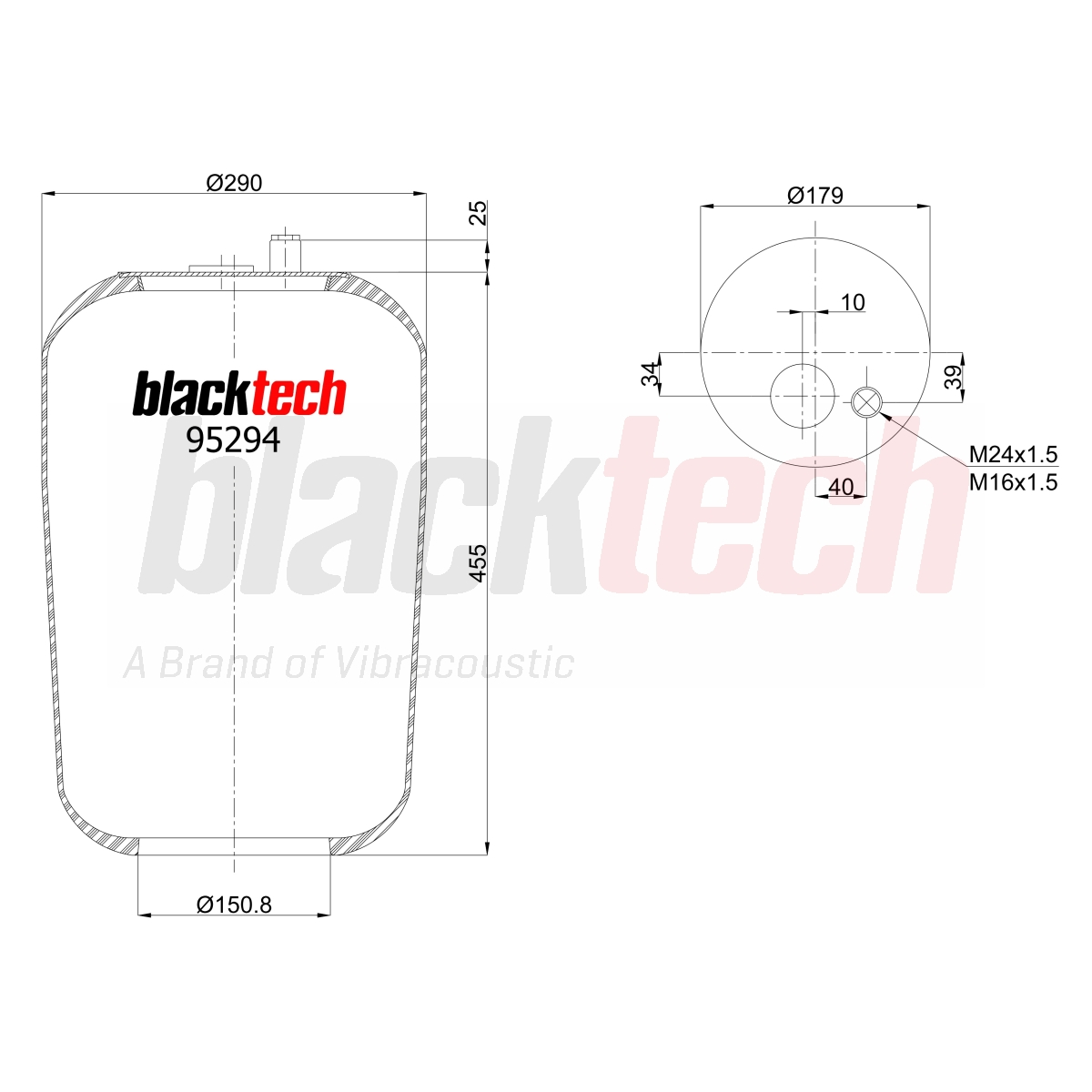 Körük Pistonsuz Axor Tek Rekor | OEM 4183N1