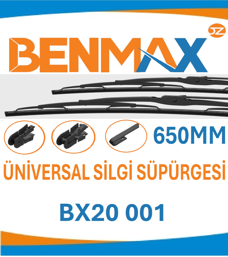Silecek Süpürgesi Telli Euroman 650MM (Axor Çift Aparatlı)