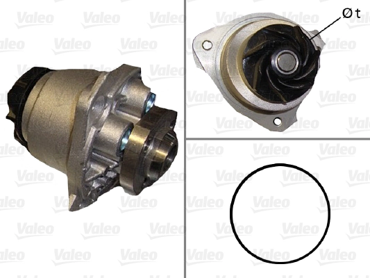 Devirdaim Seat Toledo II / Vw Bora Golf IV | VALEO 506587 | OEM 066121011C 066121011CX 066121011D